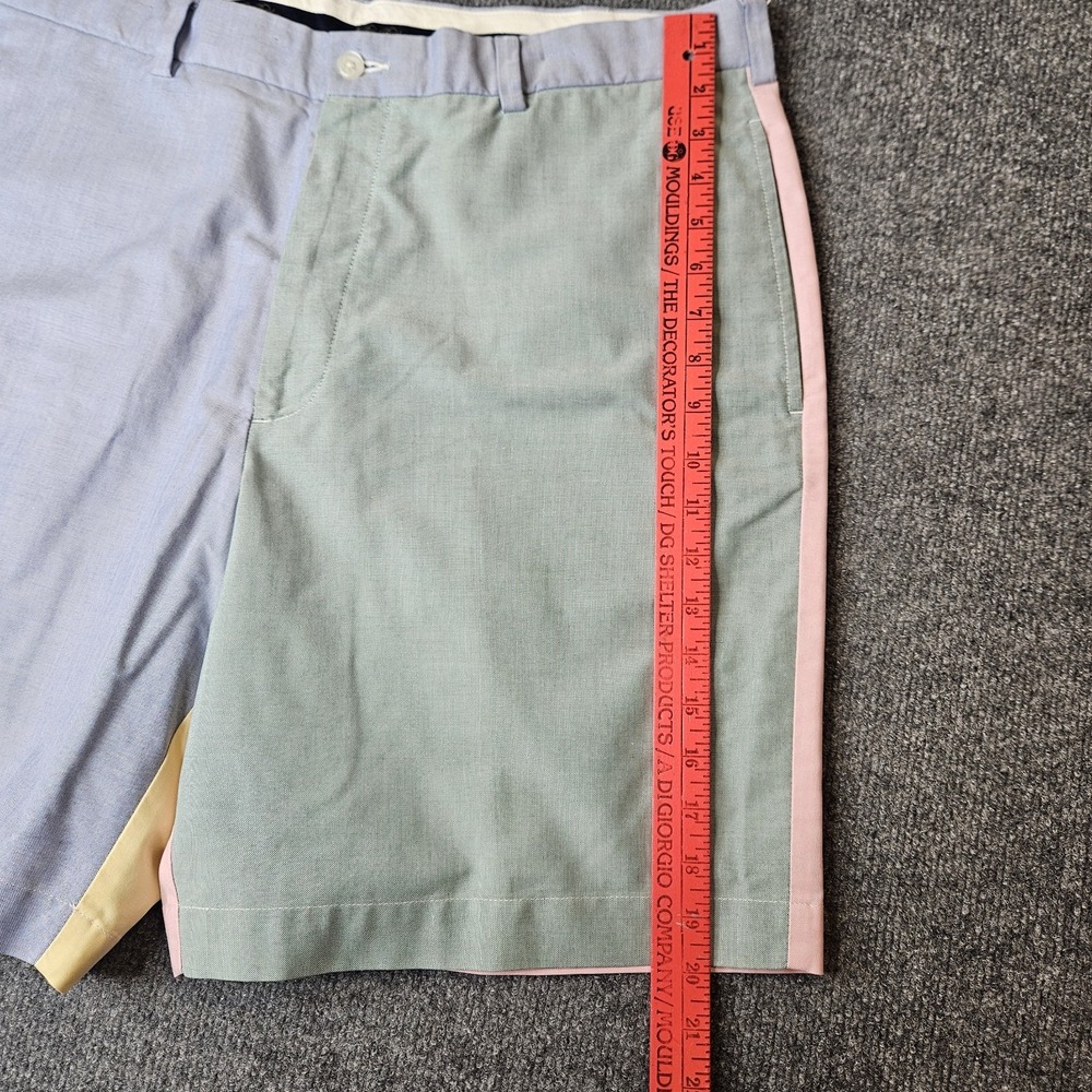 Brooks Brothers Patch Panel Oxford Cloth Bermuda Shorts Size 38 Preppy - Picture 5 of 6